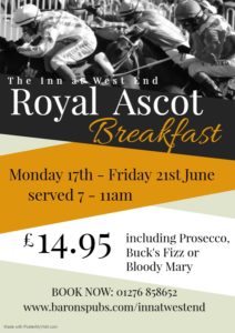 Image for Join us for Royal Ascot Breakfast