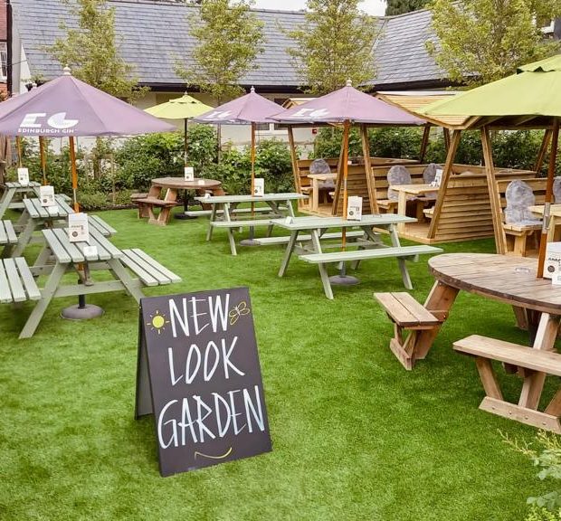 Image for Our lovely pub garden has had a makeover