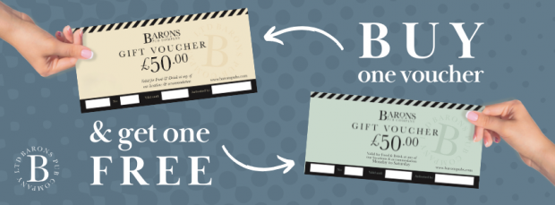 Image for Buy One Get One FREE Voucher Sale | The Curious Pig in The Parlour