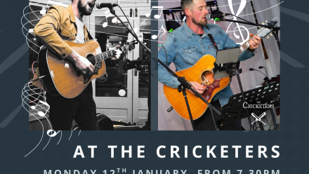 Live Music: Luke Wright  (Singer & Guitarist) | The Cricketers, Horsell