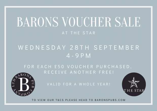 Image for BOGOF Voucher Sale