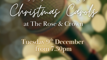 Christmas Carols at The Rose & Crown