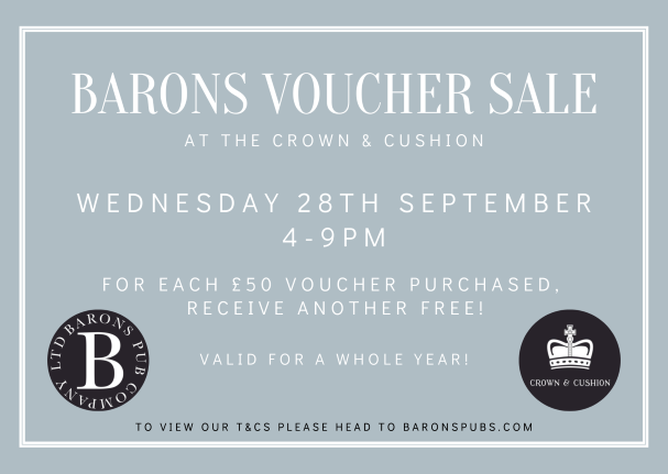 Image for BOGOF Voucher Sale