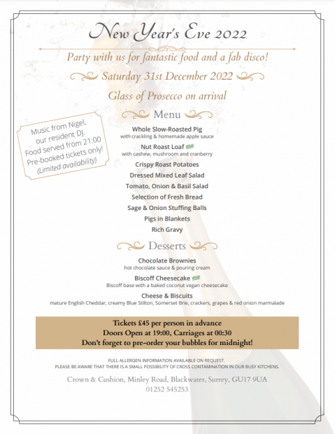 Image for New Year’s Eve in Meade Hall