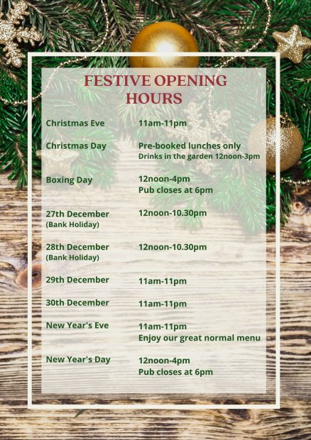Image for Christmas at The Bletchingley Arms
