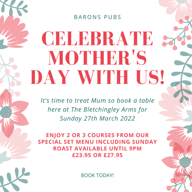 Image for Book now for Mother’s Day
