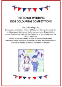 royal wedding kids colouring