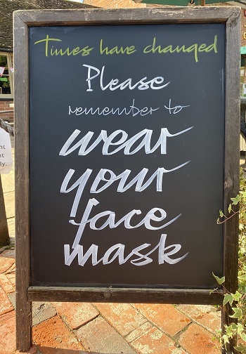 Image for Face Coverings to be worn!